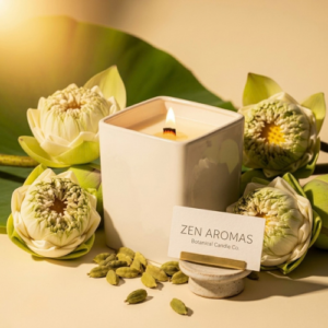 Lotus & Cardamom Serene Flame